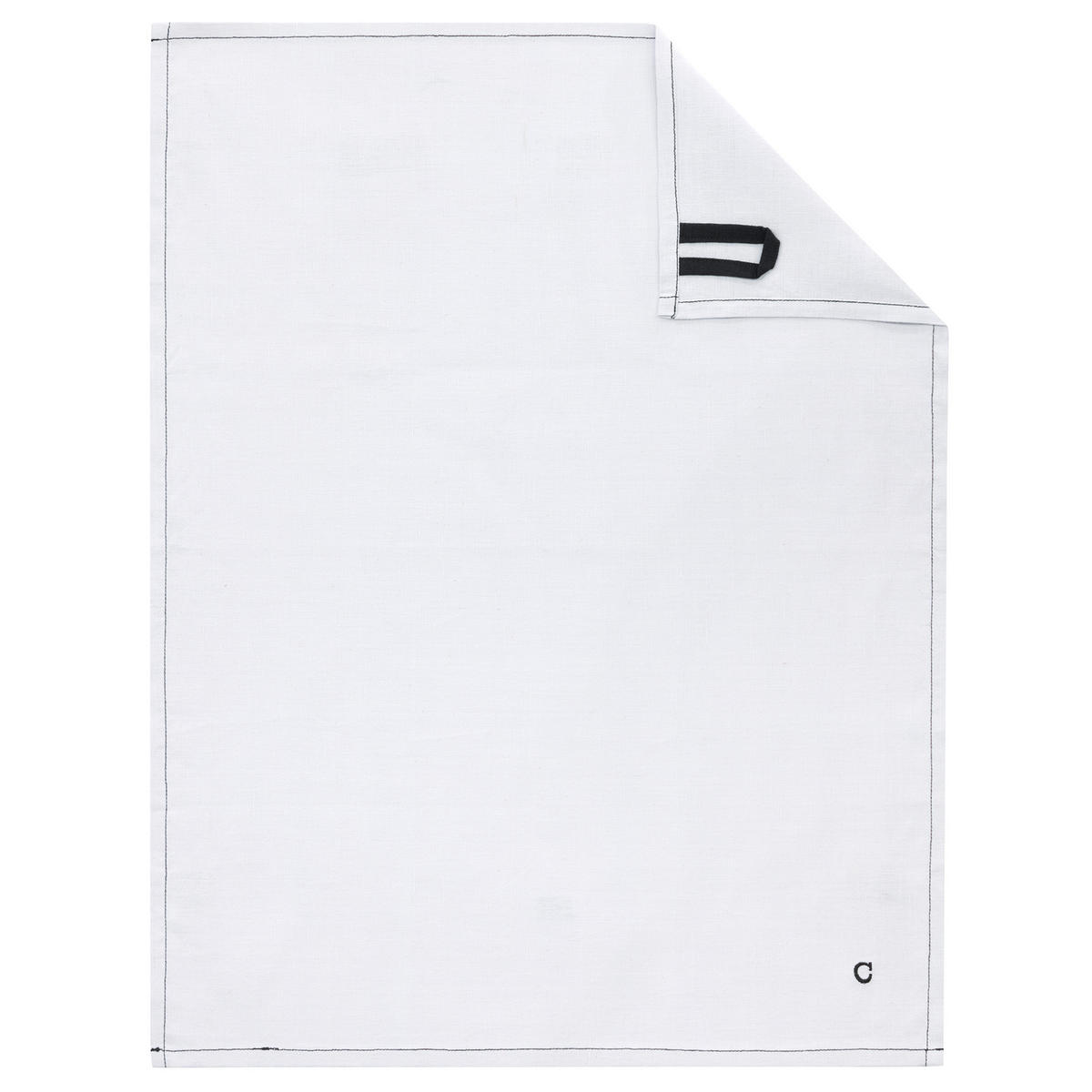 GESCHIRRTÜCHER CUISINE ZOOM UNI 124 STERLING - 721 - Grau, Textil (50/70cm) - Cawoe