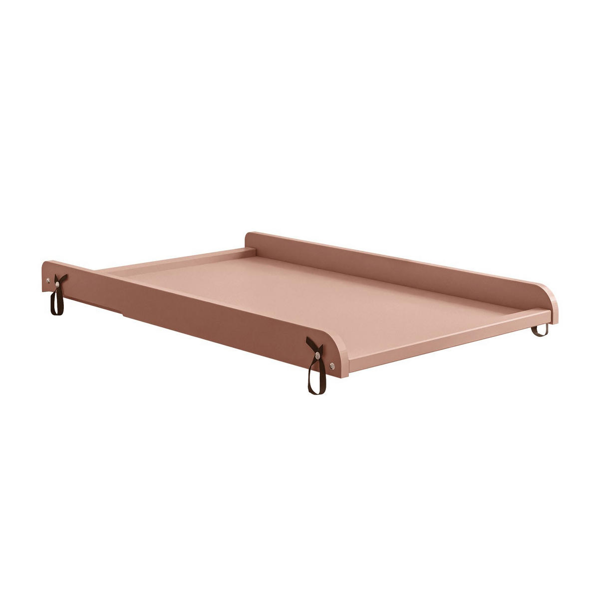 BABUSHKA Kommode mit Schubladen, mit Wickeltisch, Natürlich Rosa - Rosa, Holzwerkstoff (84/91/50cm)