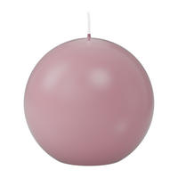 KUGELKERZEN Rosa Ø 100 mm, 6 Stück - Rosa, Paraffin (10/10/10cm) - Wiedemann Kerzen