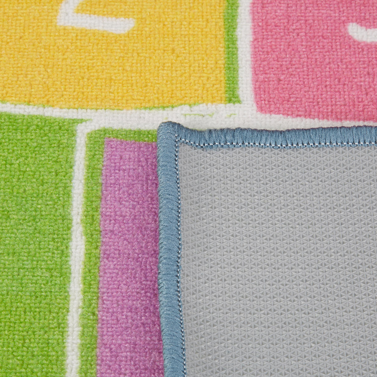 KINDERTEPPICH Hüpfspiel - Multicolor, Kunststoff/Textil (70/180cm) - Relaxdays