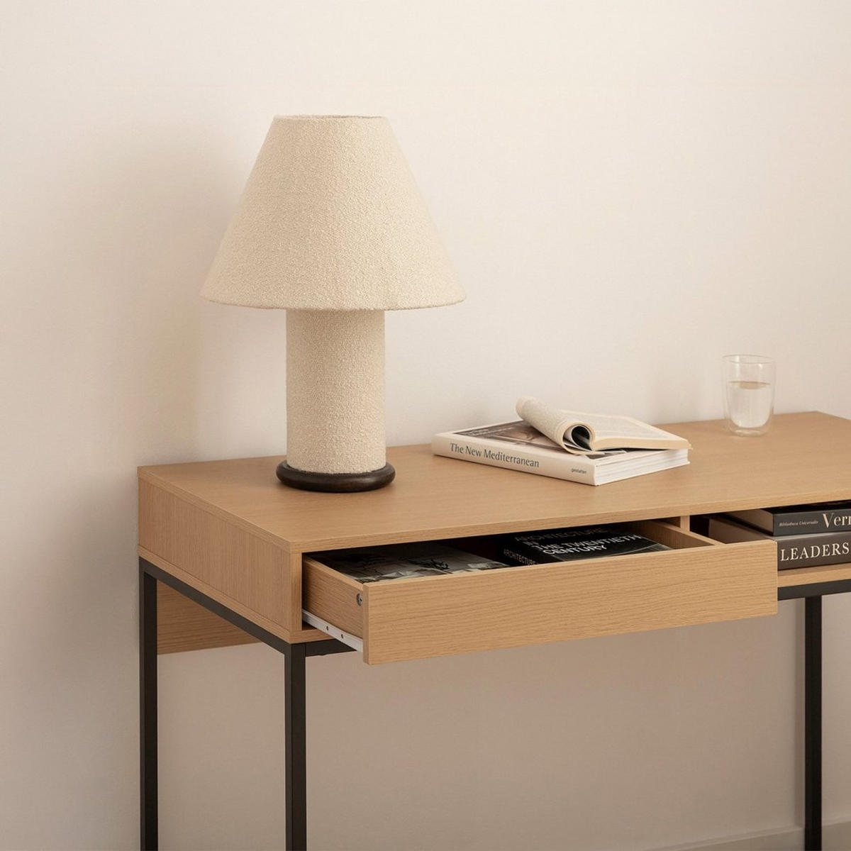 SCHREIBTISCH Aidan Natürlich 120 cm x 78 cm - Naturfarben, Holzwerkstoff (50/120/78cm) - Klast Home