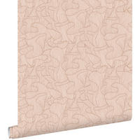 TAPETE Koralle 50 x 900 cm - Pink, Papier (50/900cm) - ESTAhome