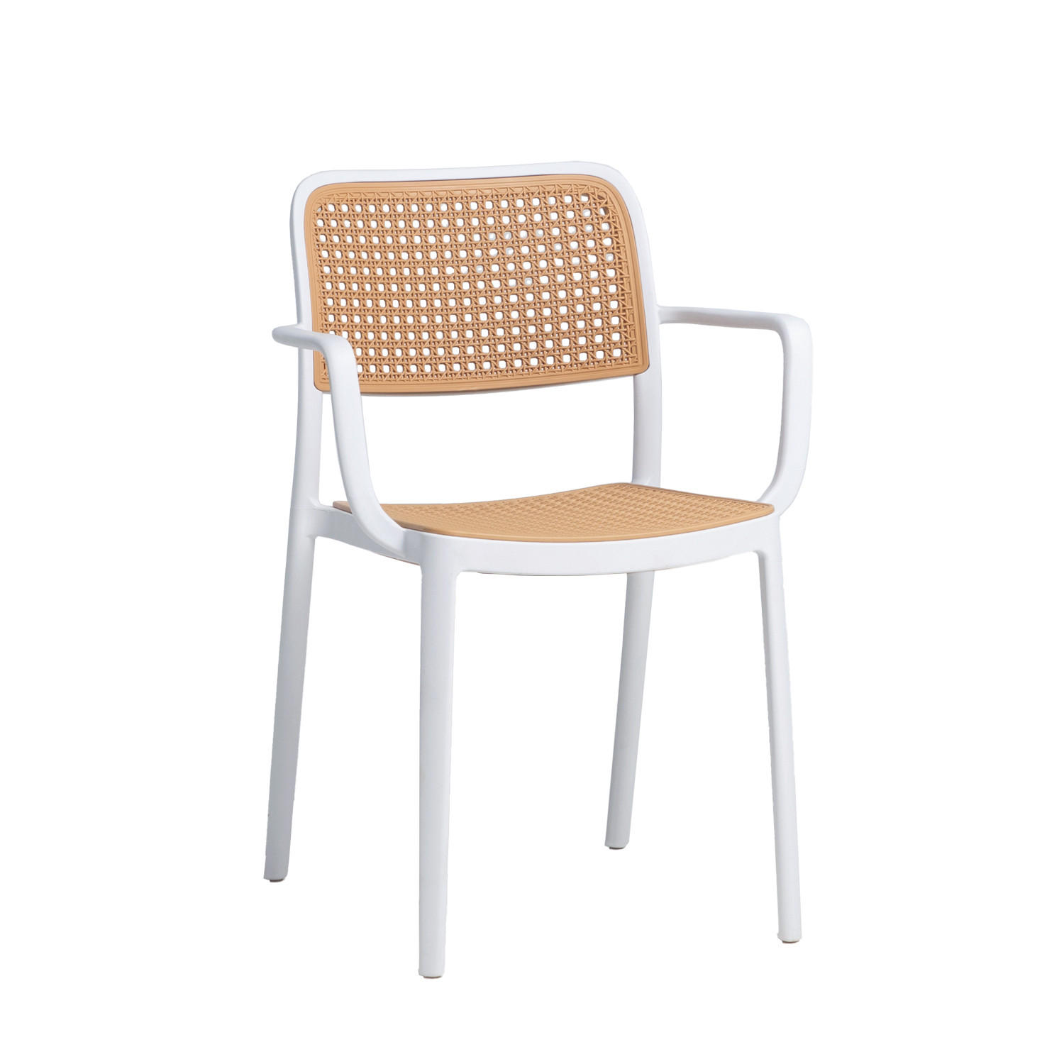 STUHL FÜR DRAUSSEN Kaira Zweifarbig 57 cm x 81 cm - Multicolor, Kunststoff (57/81/54cm)