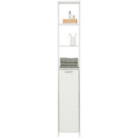 HOCHSCHRANK One in Weiß - Weiß, Holzwerkstoff (33/195/21cm) - Mömax