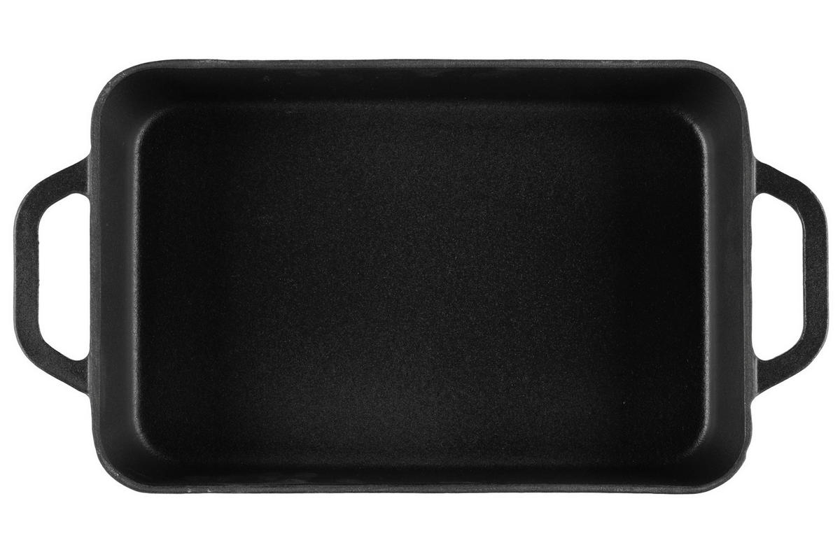 AUFLAUFFORM Gusseisen 20/37 cm - Schwarz, Metall (37/7/20cm)