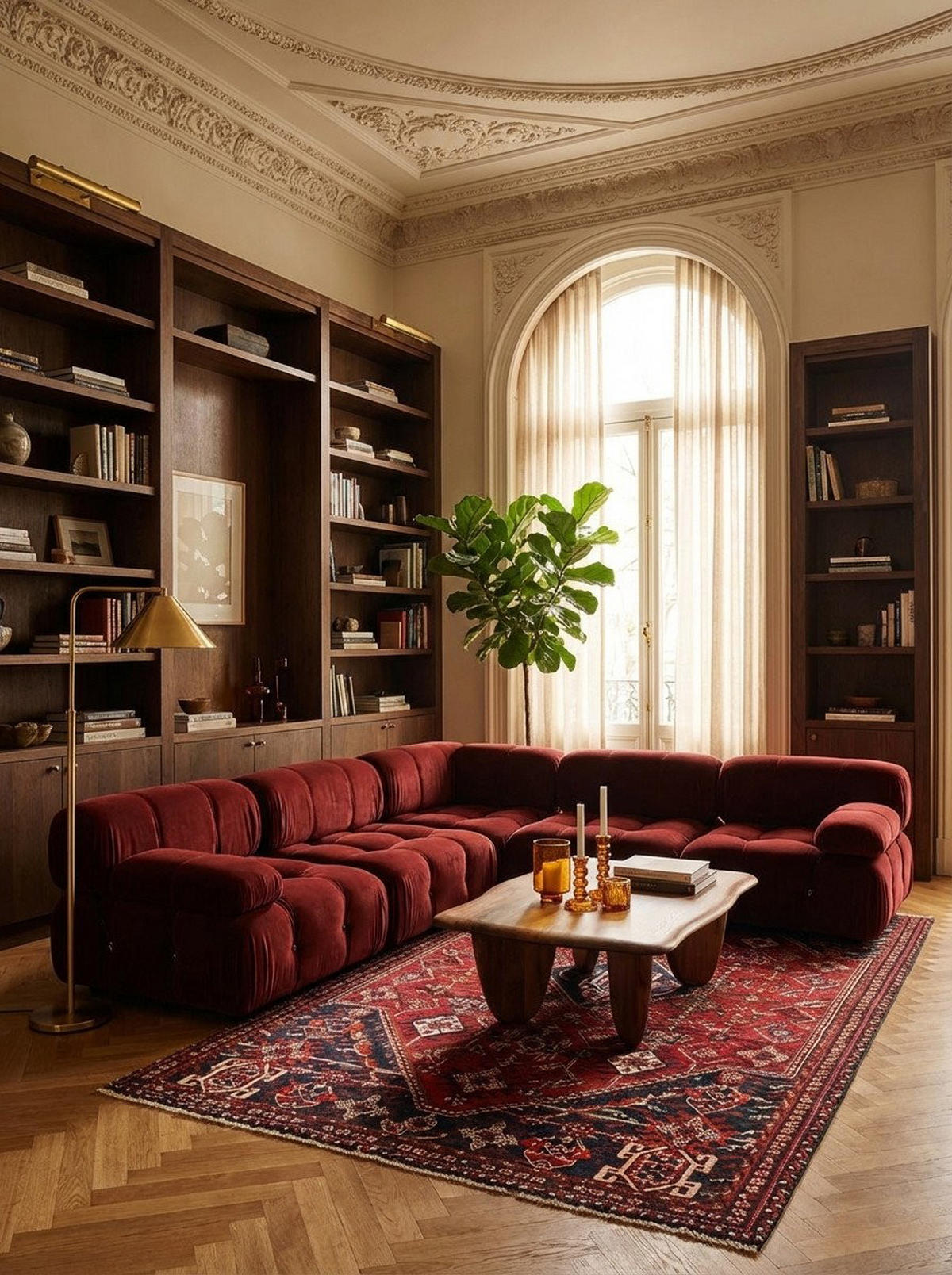 TEPPICH Gashgai Rot 195/117 cm Schurwolle - Rot, Textil (117/195cm) - Looma