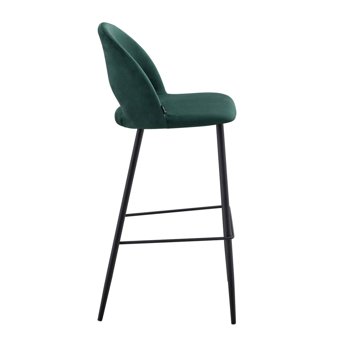 BARHOCKER 2-tlg., Grün - Grün, Metall (44/103/51cm) - Oviala