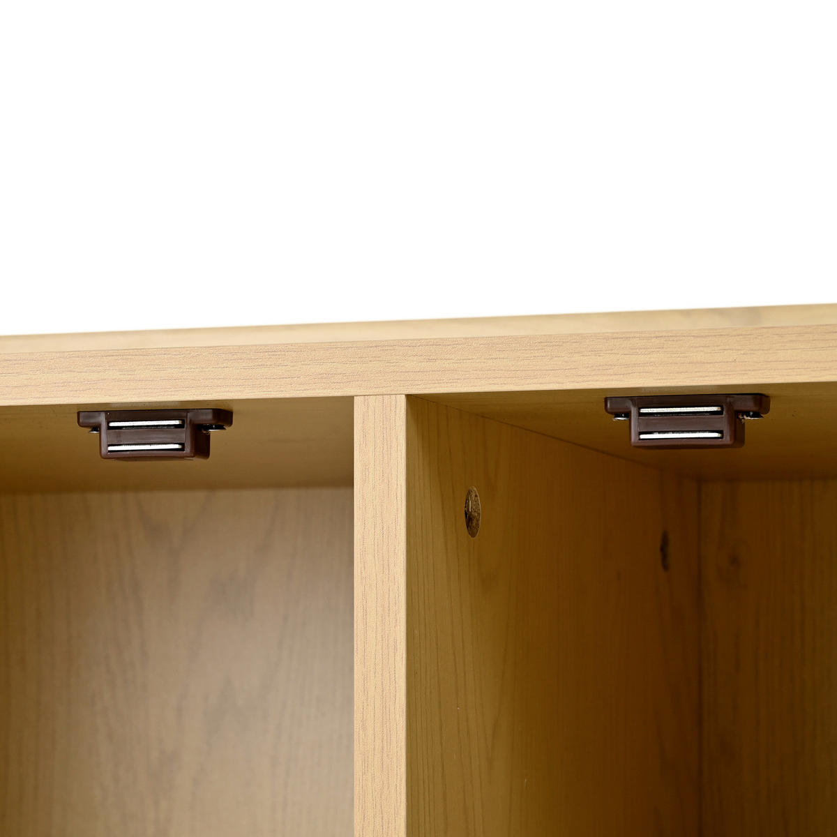 SCHUHSCHRANK aus Spanplatte 120x35x106cm in Natural mit 3 Türen & Schublade - Naturfarben, Holzwerkstoff (35/106/120cm) - Modfu