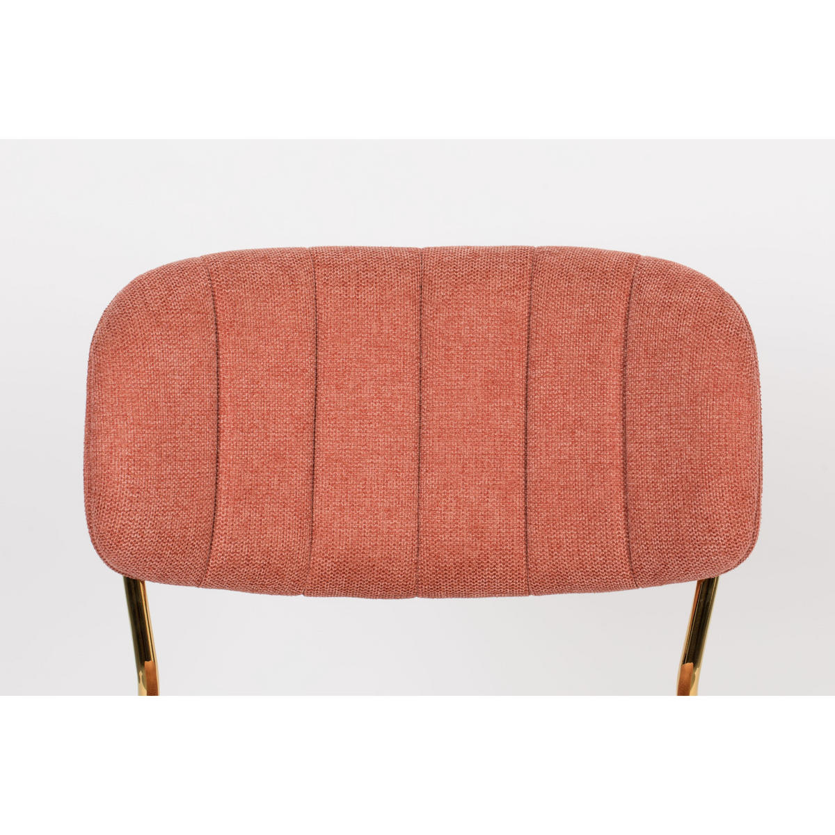 ESSZIMMERSTUHL Jolien Gold/ Rosa - 2 er Set - Pink, Textil (48/77/56cm) - Housecraft Living