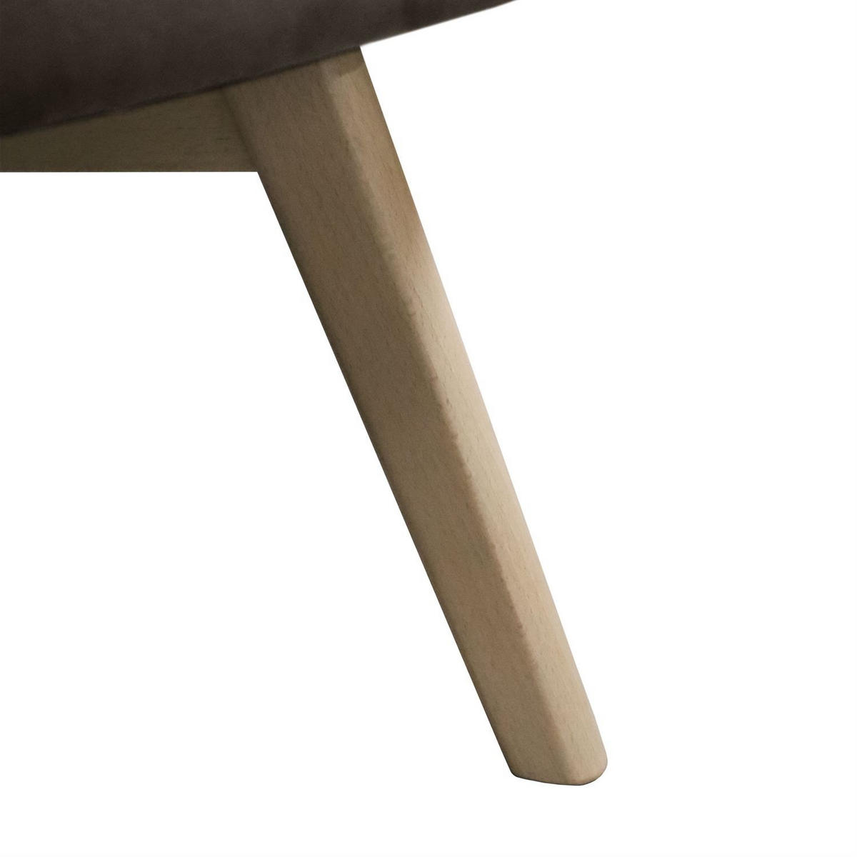 SESSEL SAND mit Buchenbeinen - Buchefarben/Grau, Textil (80/105/86cm) - Lookway