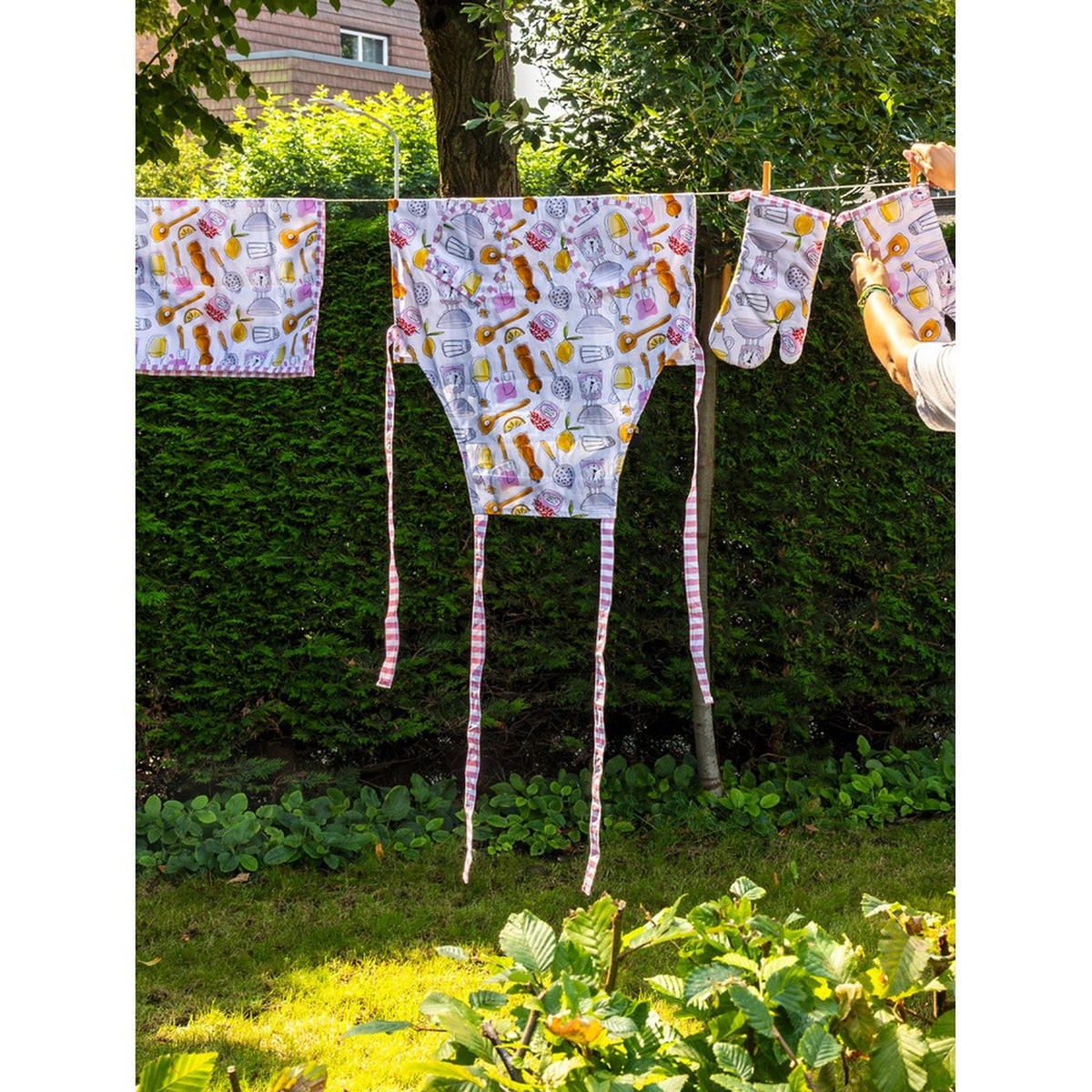 GESCHIRRTUCH Küche in Bunt - 50 x 70cm - Multicolor, Papier (0.2/5cm) - Blond Amsterdam