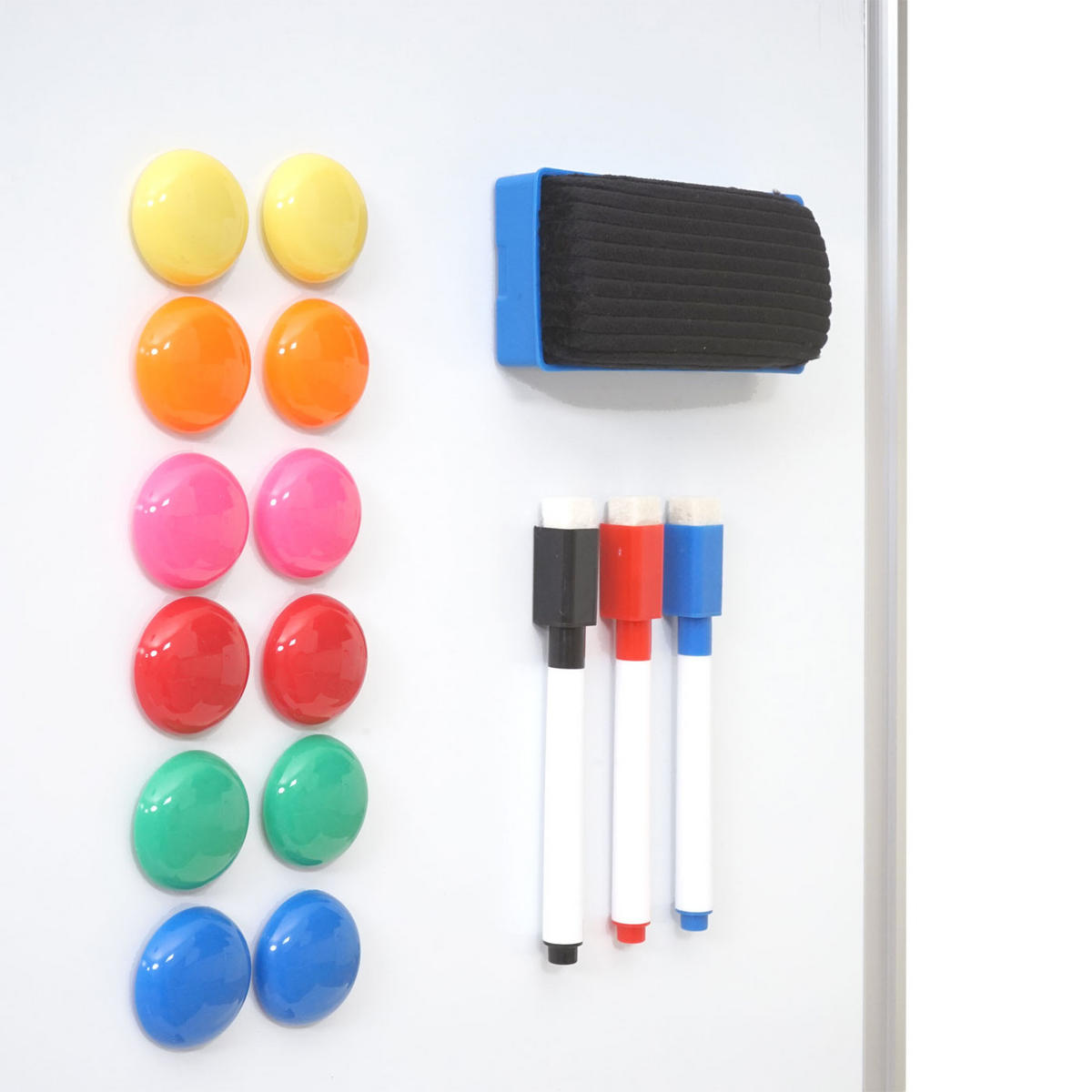 WHITEBOARD Weiß - Weiß, Metall (90/60/2cm) - MCW