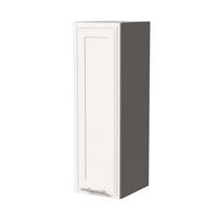 HÄNGESCHRANK Salo W4/30 Grau / Weiß Matt 30 / 32,5 / 96cm - Weiß/Grau, Holz/Holzwerkstoff (30/96/32.5cm) - Feldmann-Wohnen