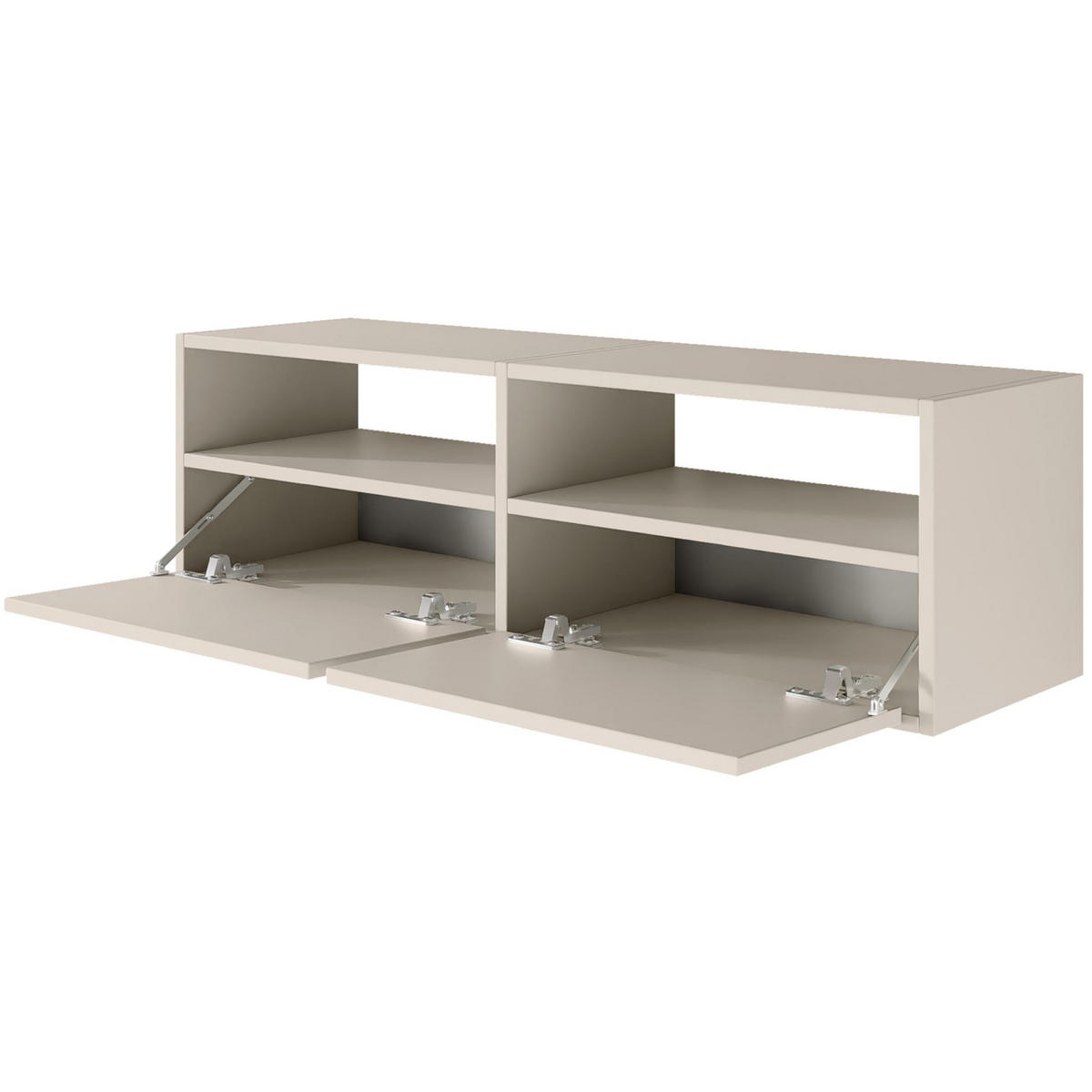 TV-LOWBOARD hängend, 2 Klappen, Kaschmir, 100 cm - Kaschmir, Holzwerkstoff (100.6/30/30cm) - Selsey