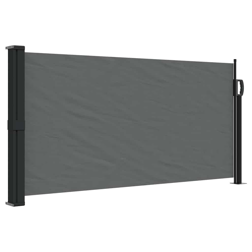 SEITENMARKISE Ausziehbar Anthrazit 100x500 cm - Anthrazit, Textil (500/100/500cm) - furnicato