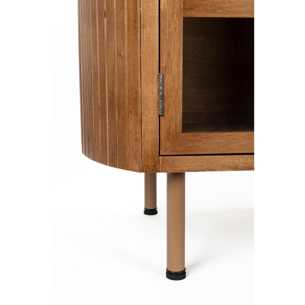 LOWBOARD Yaz niedrig aus - Braun, Holz (150/55/38cm) - Housecraft Living