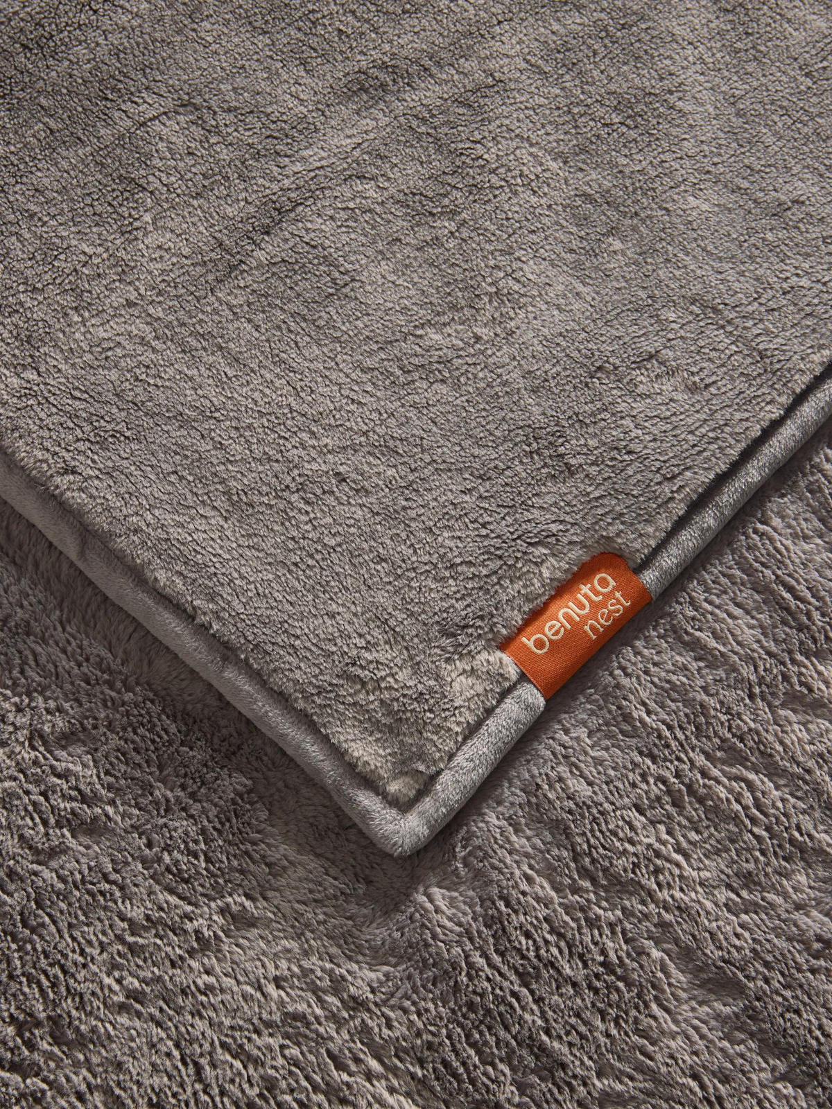 DECKE Cosi Grau 200/220 cm - Grau, Textil (200/220cm) - benuta
