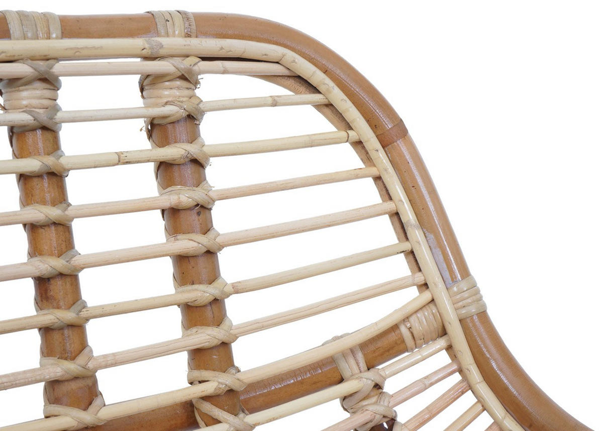 ESSZIMMERSTUHL Braun, Cremeweiß - Braun/Weiß, Holz (66/93/58cm) - MCW