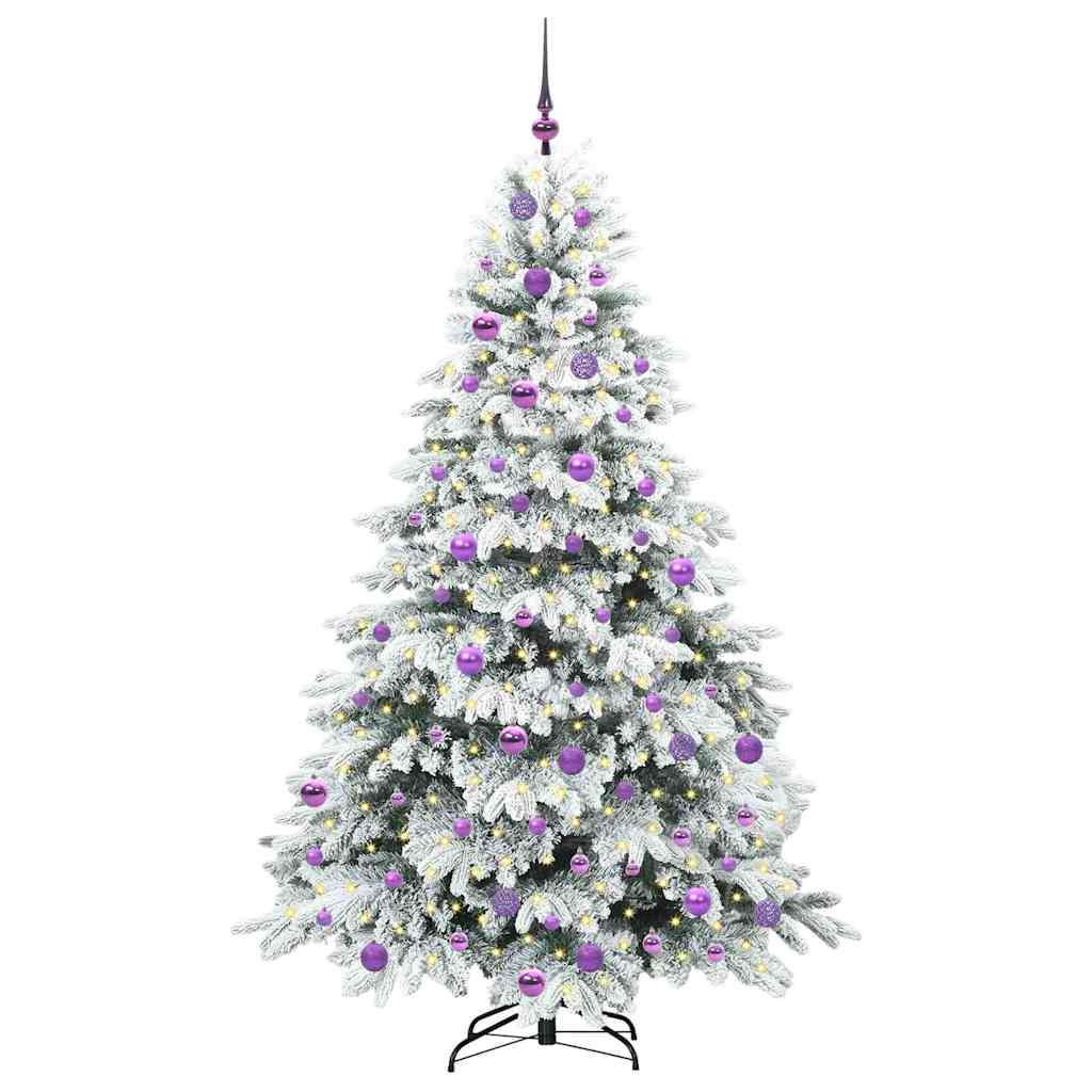 vidaXL Weihnachtsbaum Weiß 180 cm