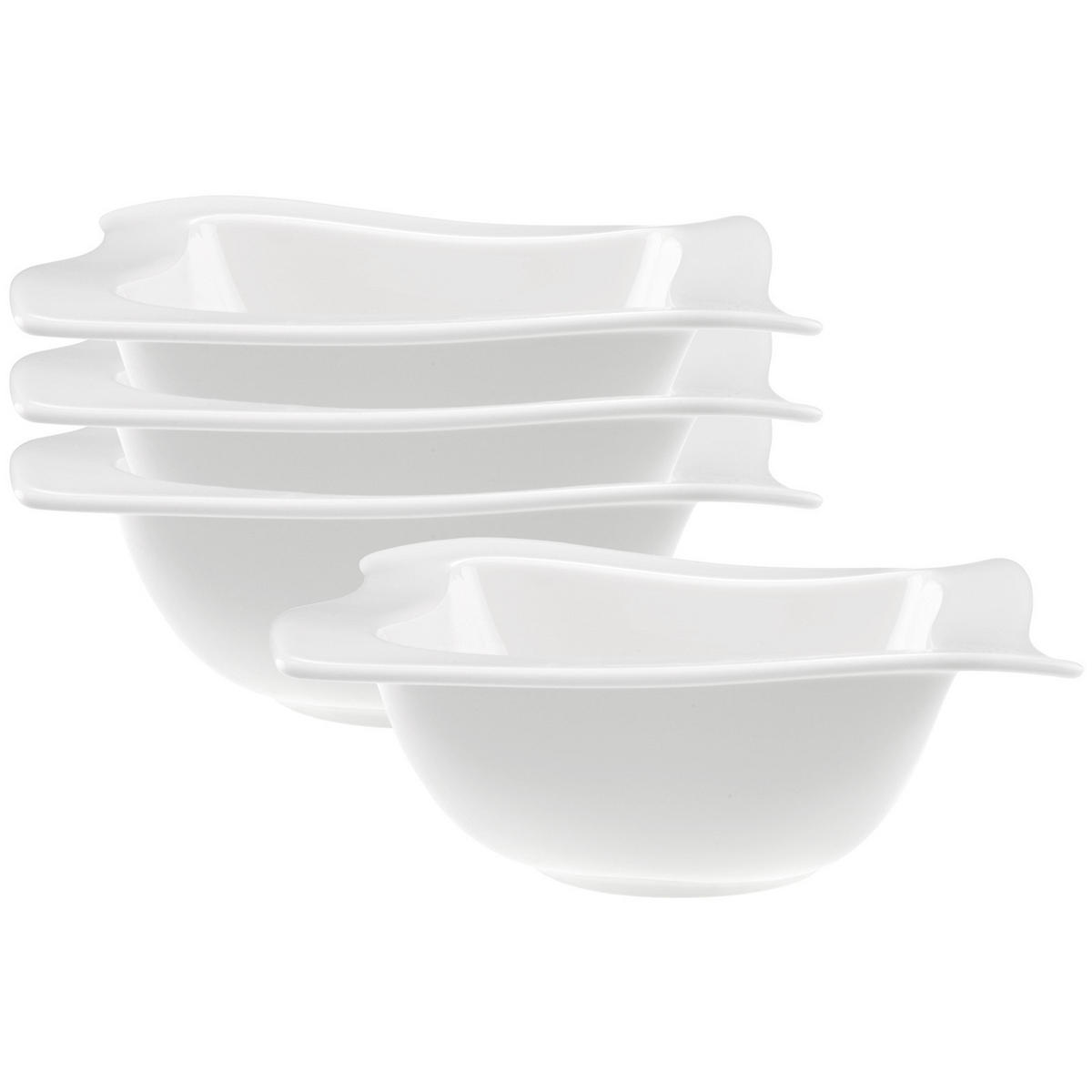 BOLS NewWave weiß ø 17 cm 4er Set - Weiß, Keramik (1cm) - Villeroy & Boch