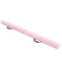 SCHWEBEBALKEN Rosa - Pink, Textil (15/210cm) - COSTWAY