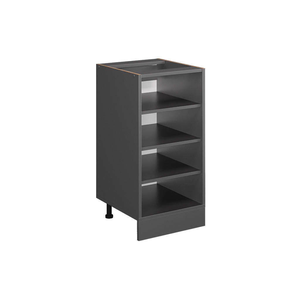 KÜCHENREGAL R-Line Anthrazit 40 cm ohne AP - Anthrazit, Holzwerkstoff (40/81.6/44cm) - Vicco