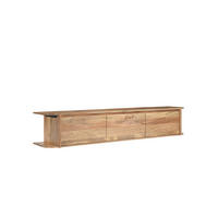 TV Board Jade Mangoholz 200 cm / 40 cm Natur - Naturfarben, Holz (200/35/40cm) - Villa Möbel