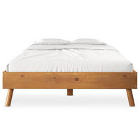FUTONBETT KARRI 140X200 CM - Eichefarben, Holz (140/200cm) - IDIMEX