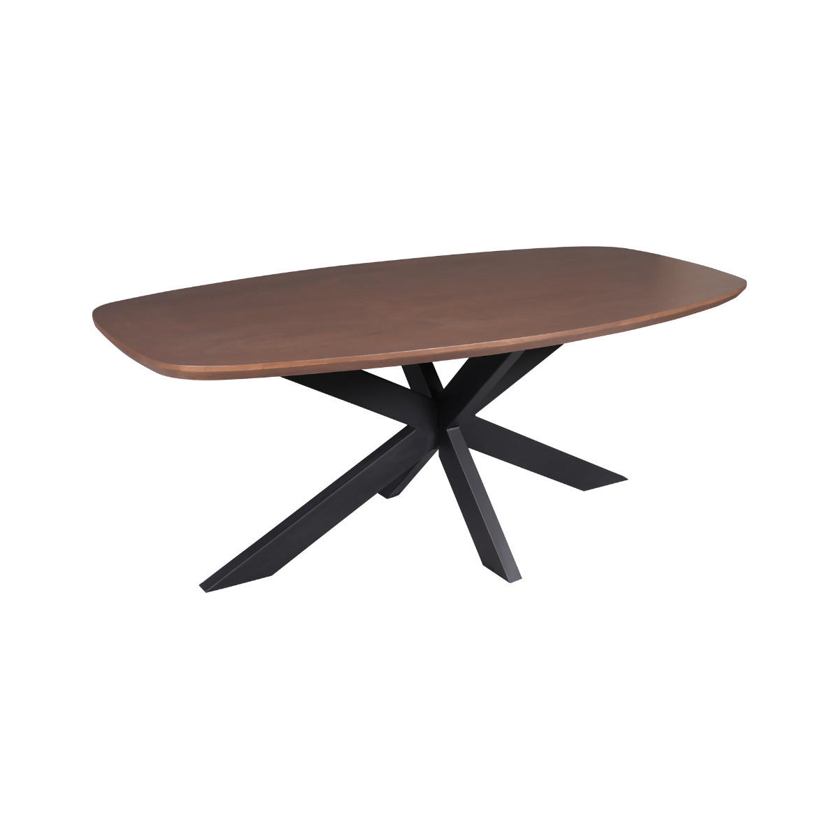 ESSTISCH Madison Schwarz 100/280/76 cm - Schwarz, Holz (100/280/76cm) - Starfurn