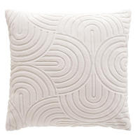 KISSENBEZUG Frottee Solly 40/40 cm - Weiß, Textil (40cm) - Douceur d´intérieur