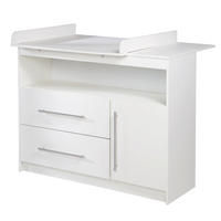 WICKELKOMMODE Maren - Weiß, Holzwerkstoff/Metall (117/98/75cm) - Roba