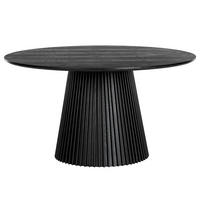 ESSTISCH rund - Esche teilmassiv - Eschefarben, Holzwerkstoff (140/140/75cm) - home24