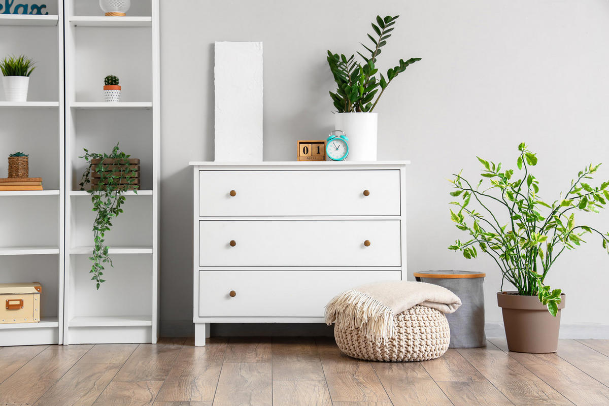 MÖBLAUFKLEBER 100x50 cm weiß - Braun, Kunststoff (100/50/0.1cm) - Wallfluent