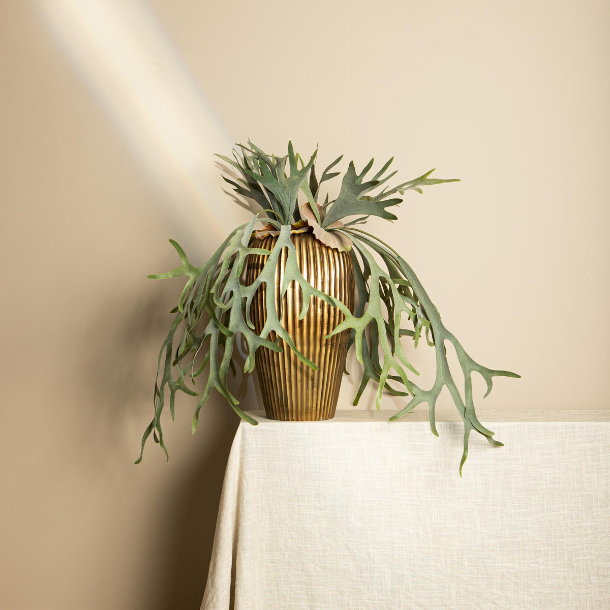 KUNSTBLATT Leaves Grün 82/30/93cm - Grün, Kunststoff (30/93/82cm) - PTMD Collection