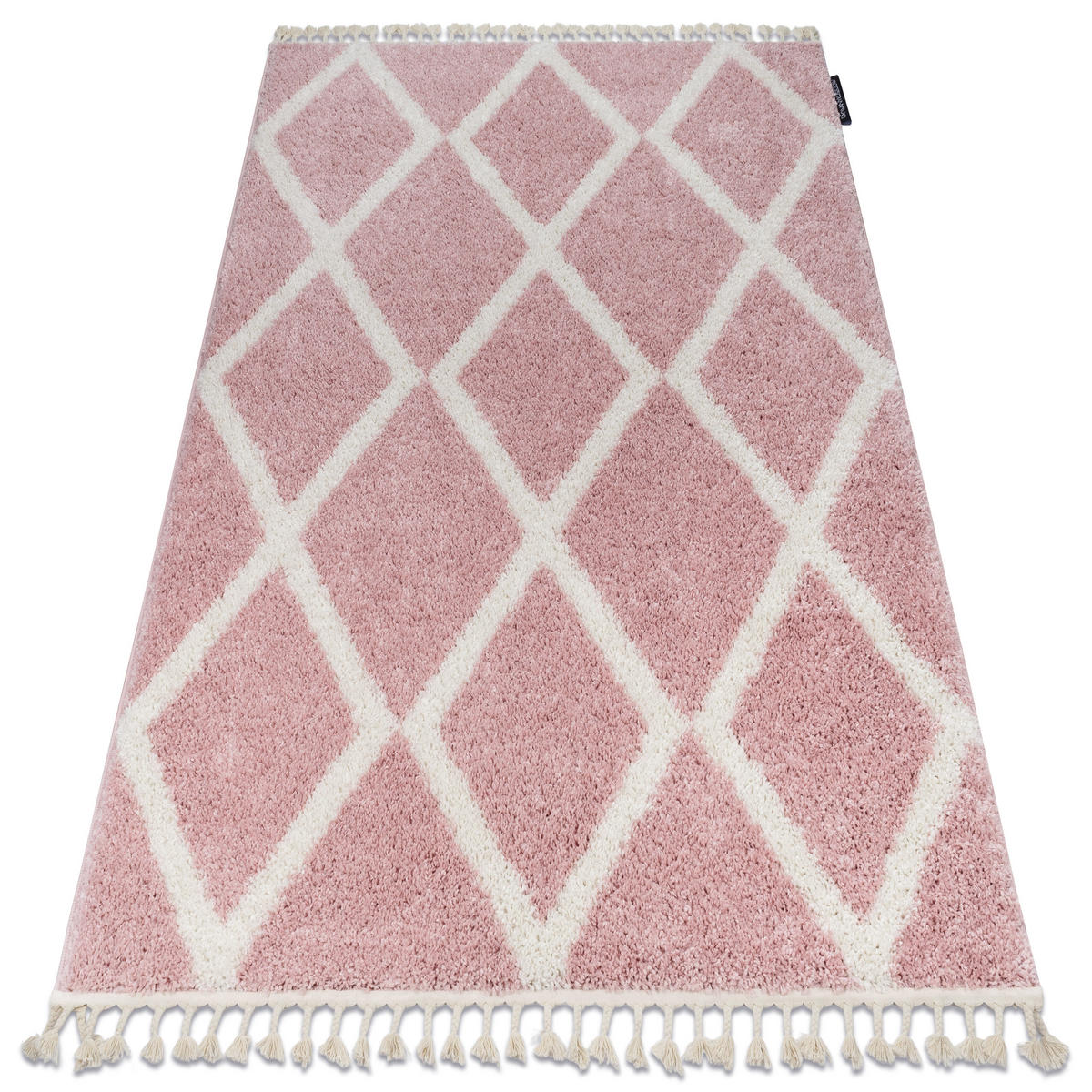 TEPPICH Berber 140/190 cm - Pink, Textil (140/190cm) - rugsX