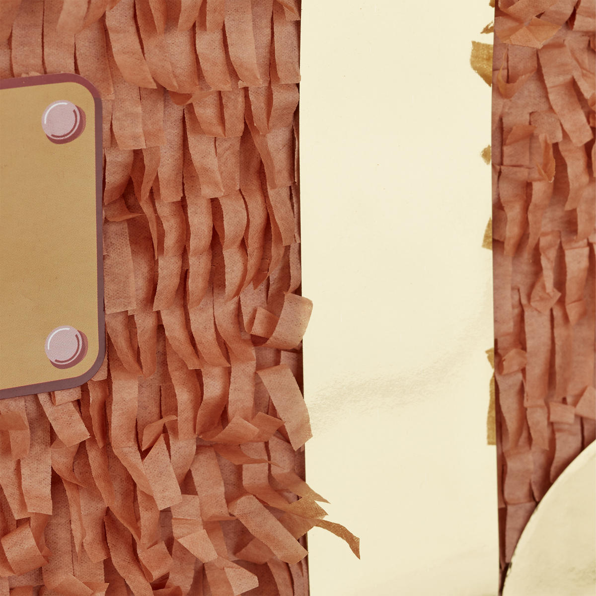 PINATA - Braun, Papier/Wellpappe (30/27/23cm) - Relaxdays