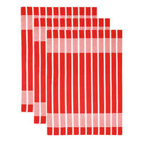 GESCHIRRTÜCHER 50x70 cm, 6er Set, Lüttich Rot - Weiß - Rot/Weiß, Textil (50/70cm) - Lashuma
