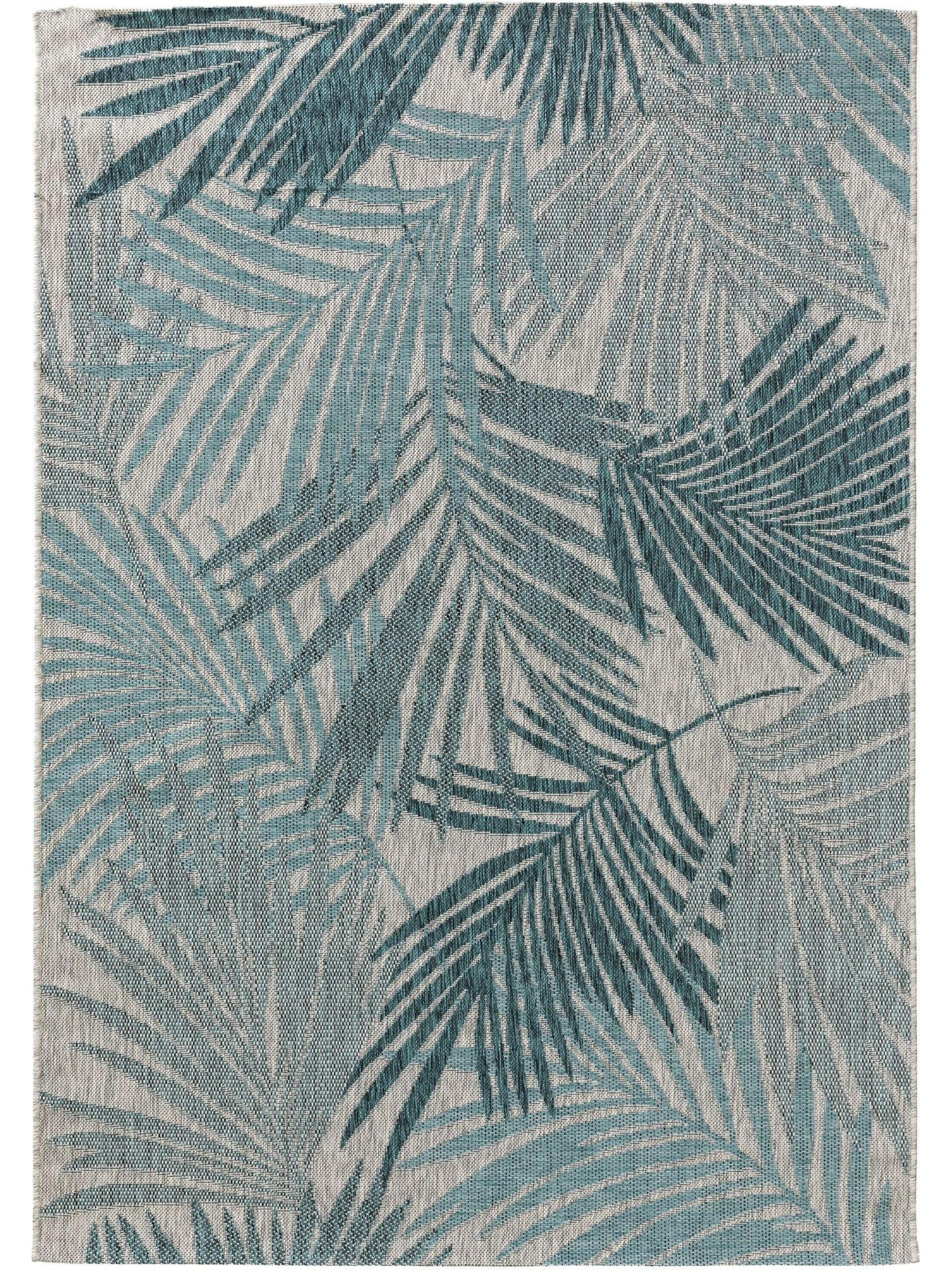 OUTDOORTEPPICH Cleo Blau 120x170 cm - Blau, Kunststoff (120/1cm) - KUNSTLOFT