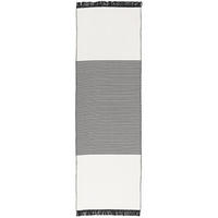 LÄUFER TEPPICH BEIDSEITIG ETHNO KELIM - Schwarz/Grau, Textil (80/150cm) - Pergamon