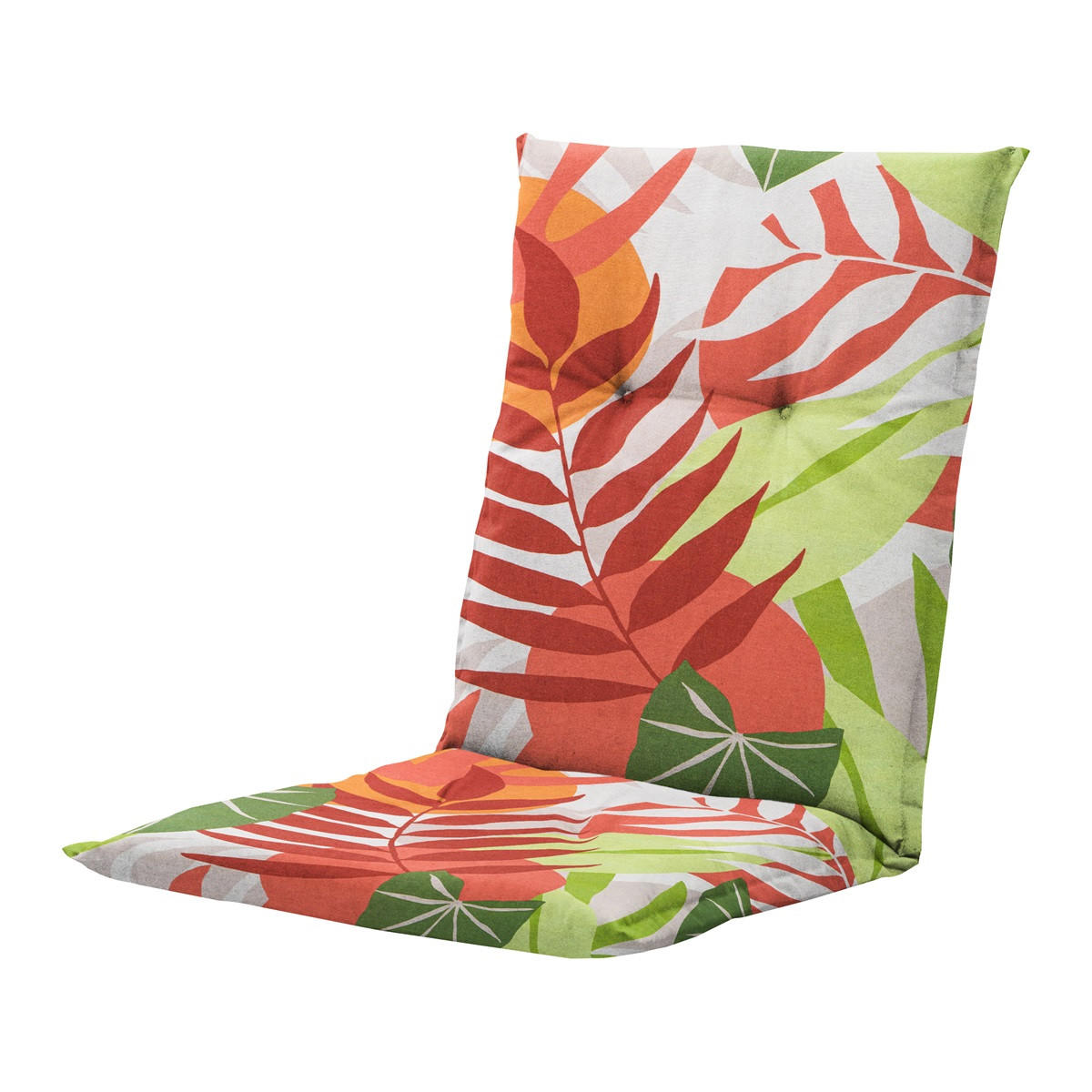GARTENSTUHLKISSEN Iven 105/50 cm 4er-Set - Rot, Textil (50/6/105cm) - Madison