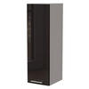 KÜCHENHÄNGESCHRANK W4/30 Essen Schwarz Hochglanz / Weiß Matt 30 / 32,5 / 96cm - Schwarz Hochglanz/Schwarz, Holz/Holzwerkstoff (30/96/32.5cm) - Feldmann-Wohnen