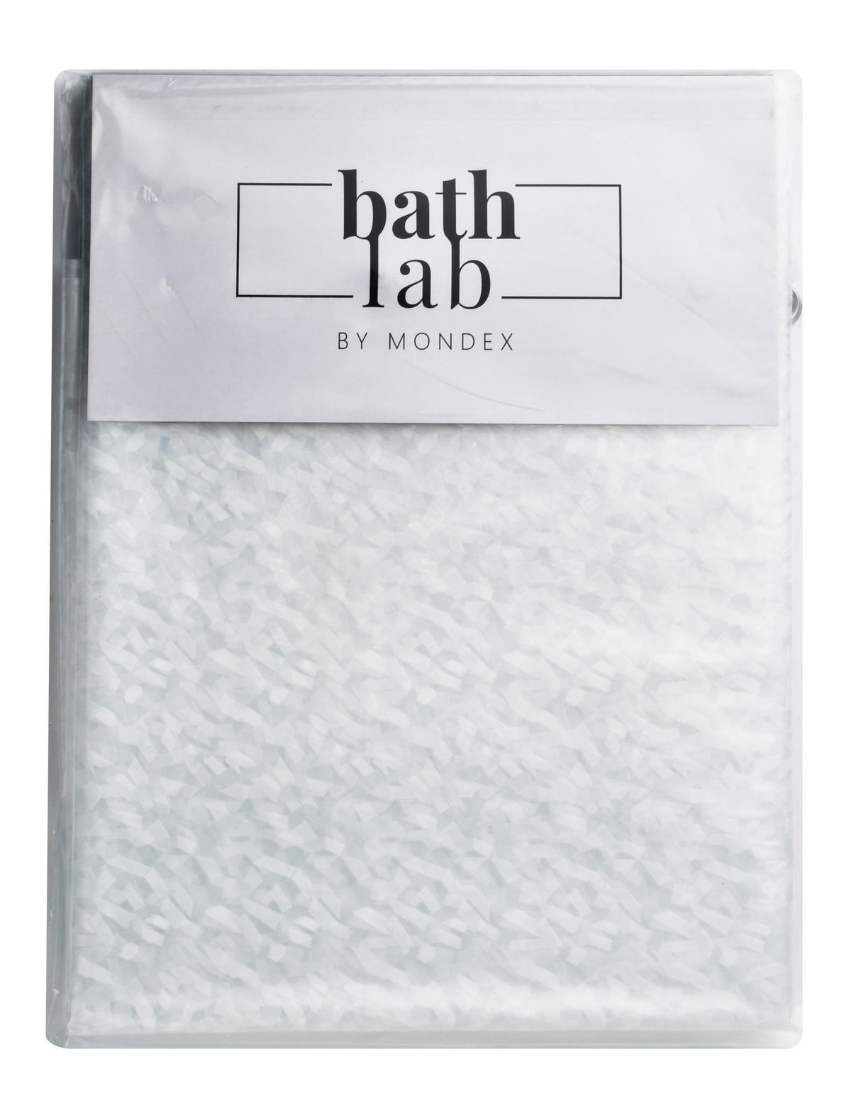 DUSCHVORHANG Zac Weiß 29/20/2.5 cm Textilien - Weiß, Textil (20/29cm) - Mondex