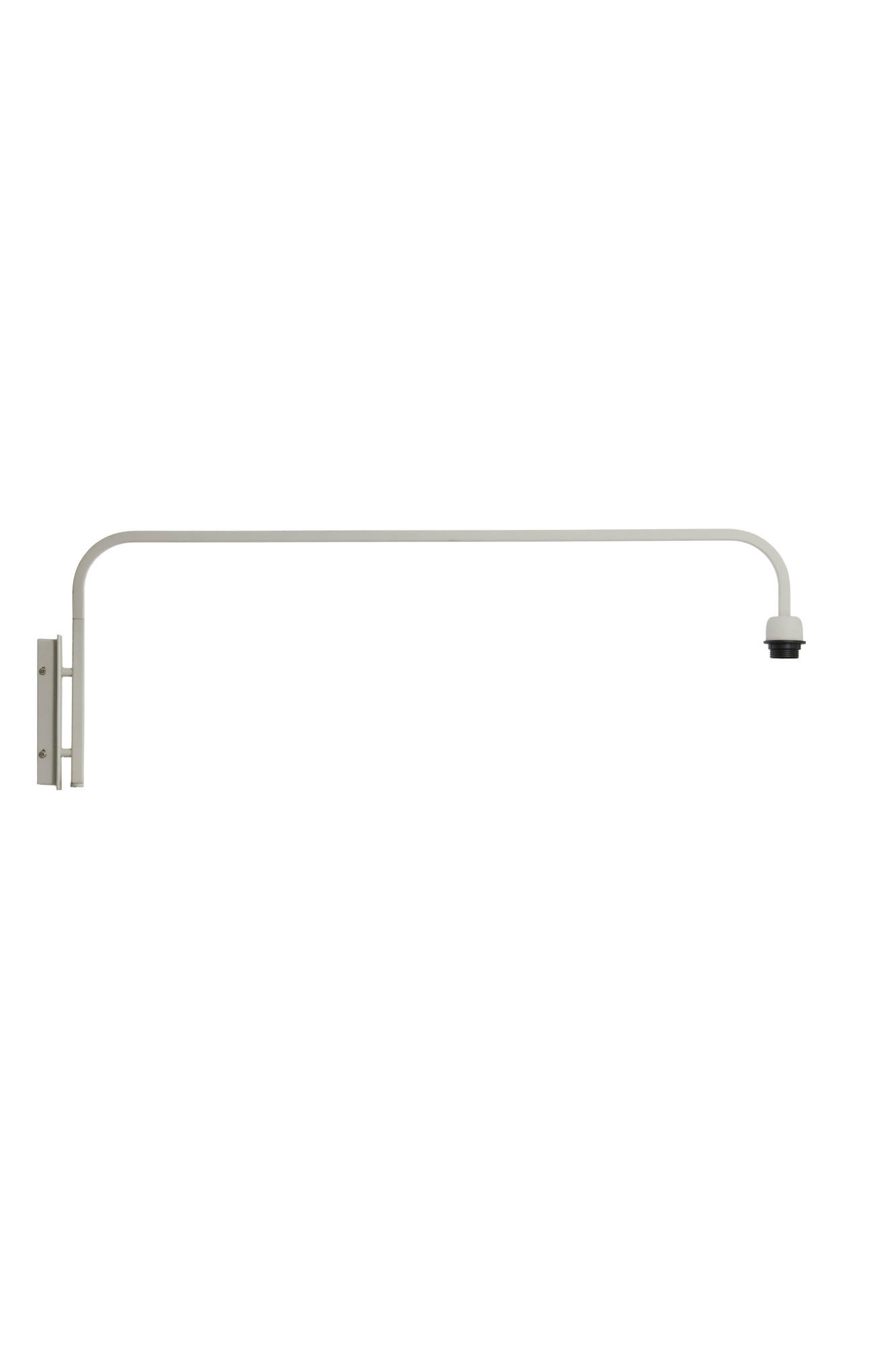 WANDLEUCHTE Mareno Weiß Ø101/33 cm - Weiß, Metall (10/33/101cm) - Light & Living