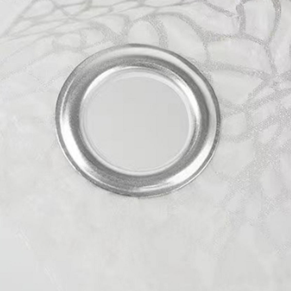 DUSCHVORHANG Wasserdicht 150 x 180 cm - Weiß, Textil (150/180cm) - Kaket