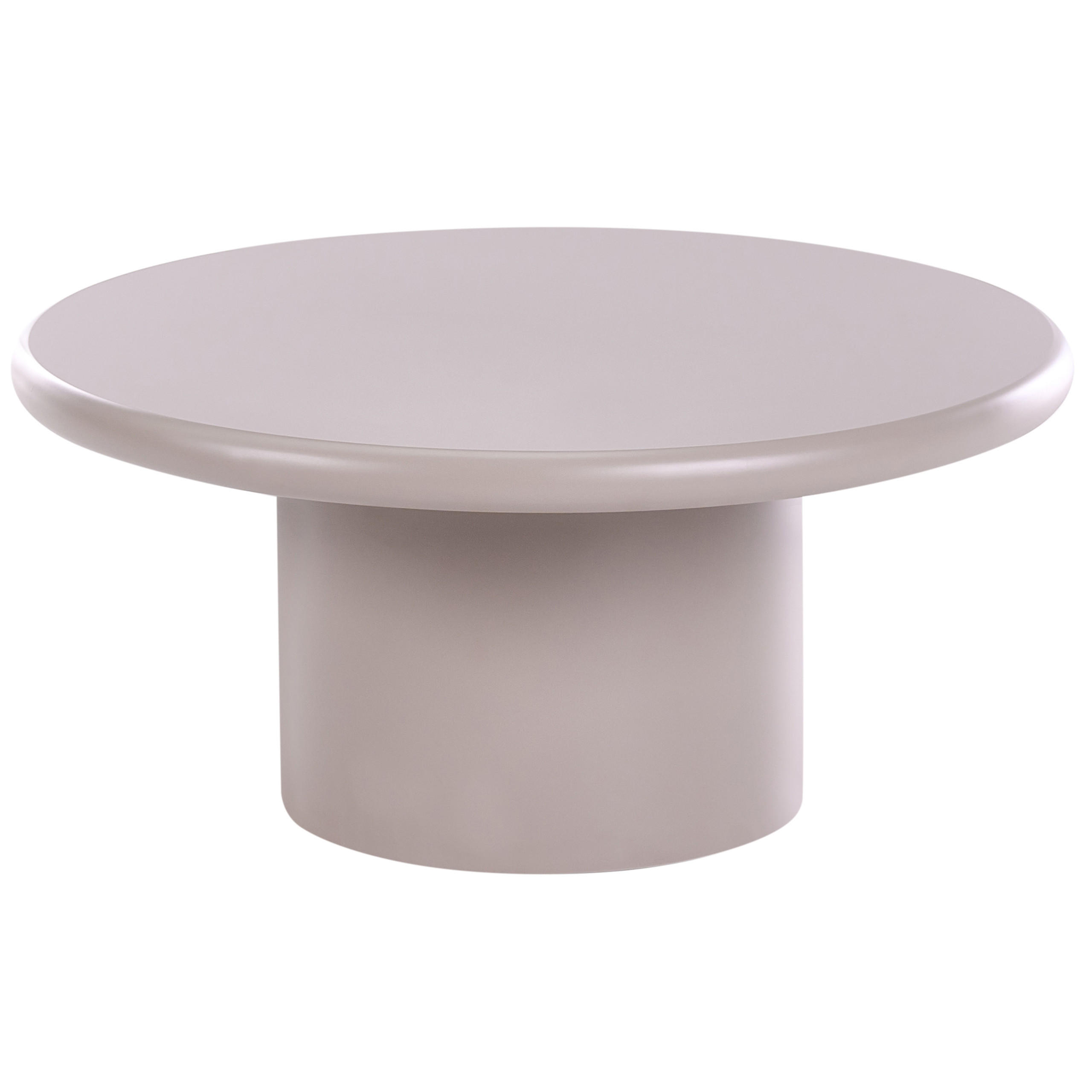 COUCHTISCH Taupe Yukon - Taupe/Beige, Holzwerkstoff (80/80/37cm) - Beliani