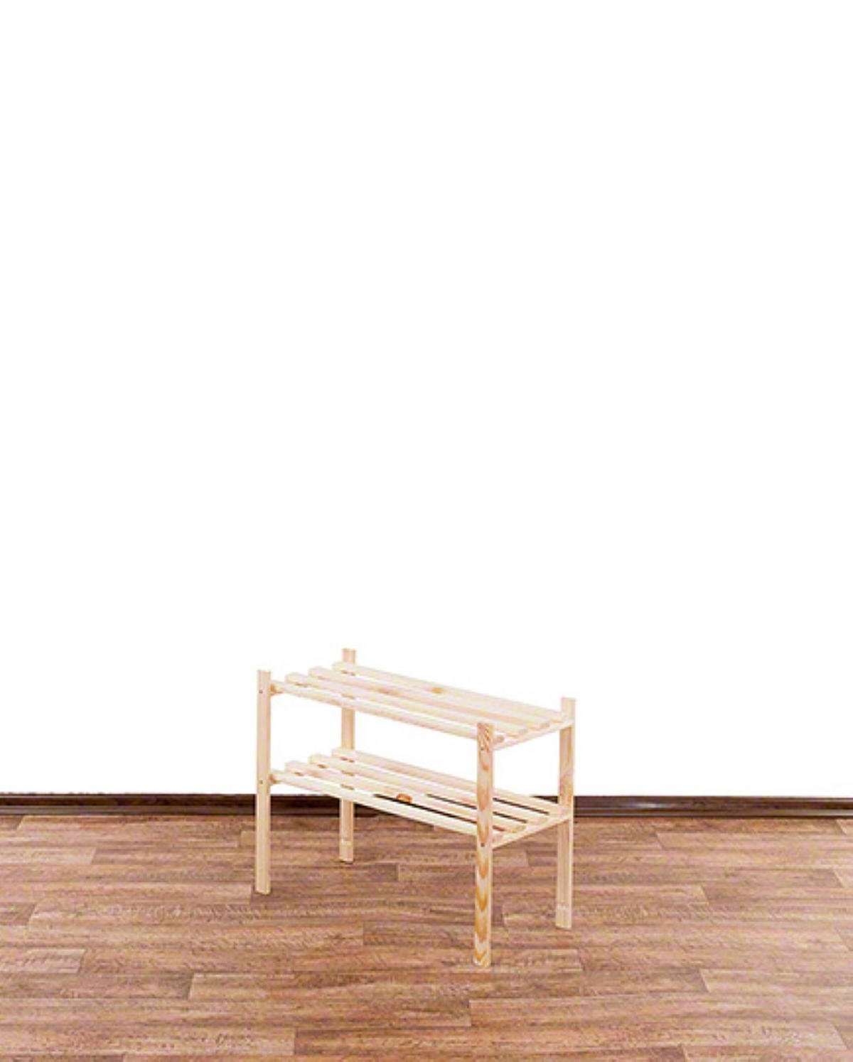 HOLZREGAL TIMBERCRAFT 50x65x28,5cm 2 Fachboden 1,4cm dickes Kiefernholz Natur - Naturfarben, Holz (65/50/28.5cm) - PROREGAL