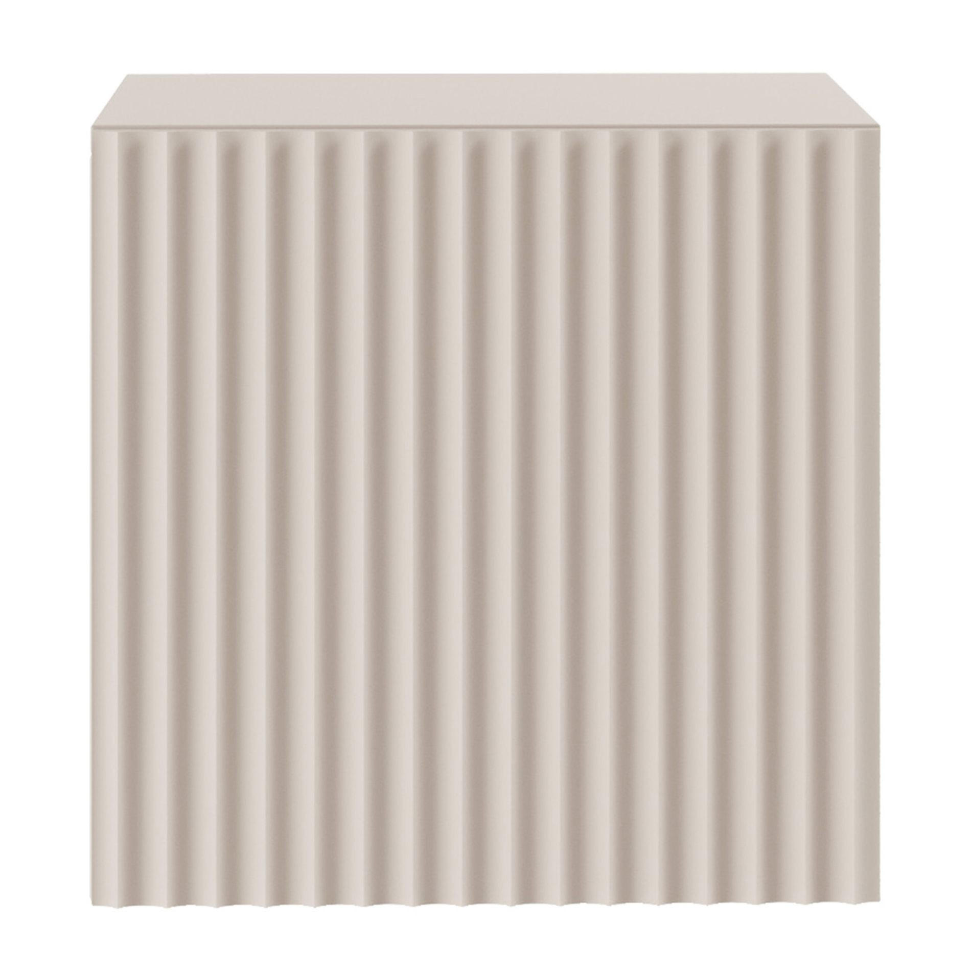 NACHTTISCH Sunds Kaschmirbeige 50 cm - Taupe/Beige, Holzwerkstoff (50/49/35cm) - Selsey