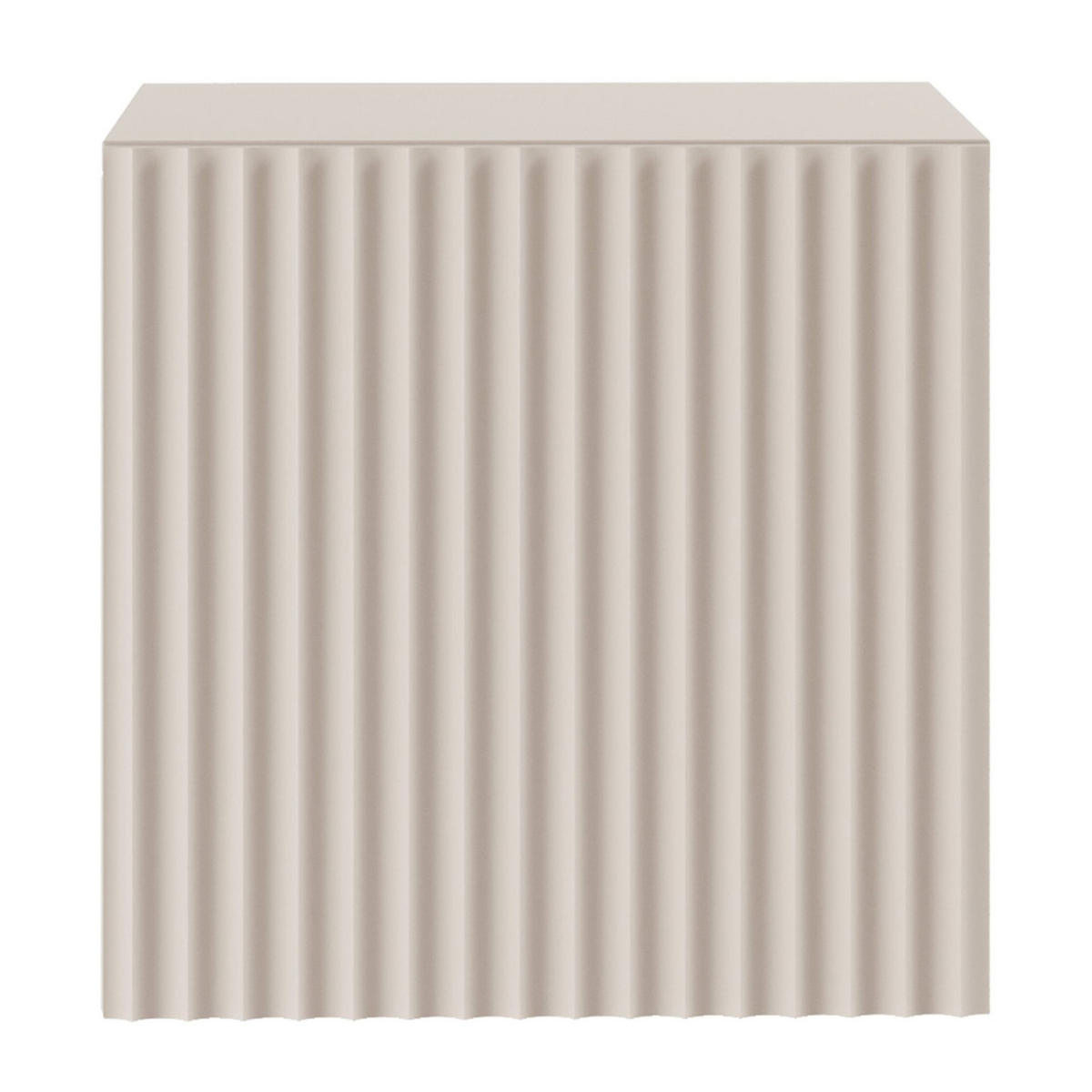 NACHTTISCH Sunds Kaschmirbeige 50 cm - Taupe/Beige, Holzwerkstoff (50/49/35cm) - Selsey