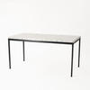 ESSTISCH 150/75/75 cm Weiß - Weiß, Holz/Metall (150/75/75cm) - Urban Meuble