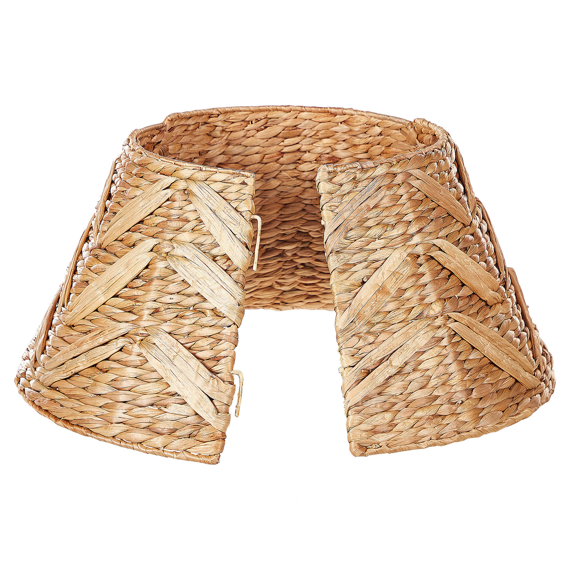 WEIHNACHTSBAUMKRAGEN 27 cm Naturfarben Sapin - Naturfarben, Naturmaterialen (27cm) - Beliani